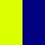 giallo fluo/blu navy